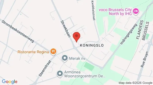 Lokale biurowe Do wynajęcia i Vilvoorde - kort over placeringen