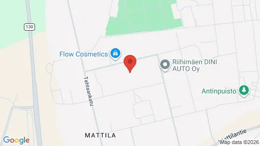Commercial properties for sale i Riihimäki - kort over placeringen
