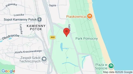 Büros zur Miete i Sopot – Foto von Google Street View