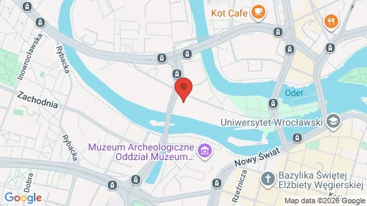 Büros zur Miete i Wrocław – Foto von Google Street View