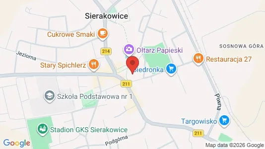 Office spaces for rent i Kartuski - kort over placeringen