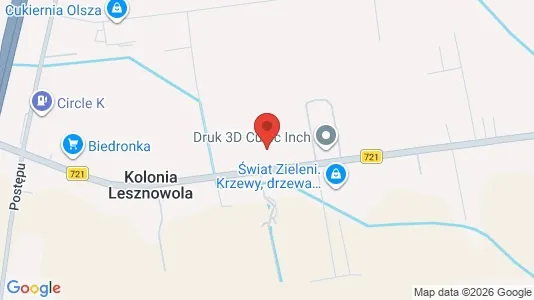 Kontorlokaler til leje i Piaseczyński - kort over placeringen