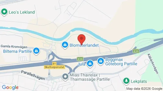 Verkstedhaller til leie i Partille – Bilde fra Google Street View