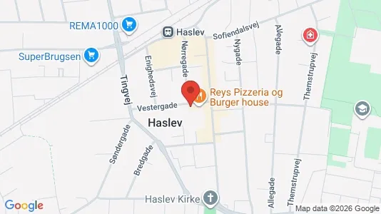 Propiedades comerciales En venta i Haslev - Foto de Google Street View