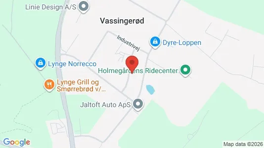 Lagerlokaler til salg i Lynge - Foto fra Google Street View