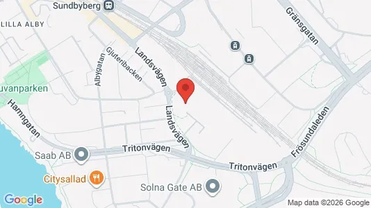 Büros zur Miete i Solna – Foto von Google Street View
