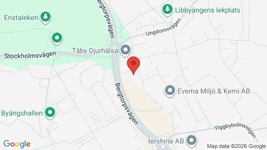 Kontorlokaler til leje i Täby - Foto fra Google Street View