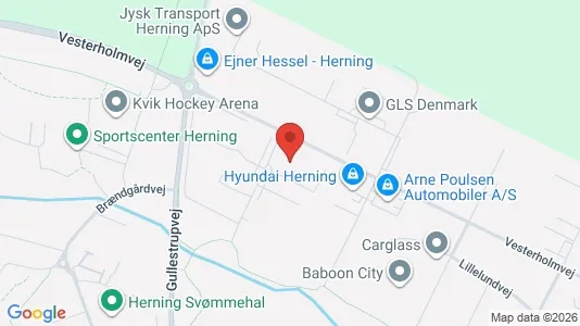 Kontorer til leie i Herning – Bilde fra Google Street View