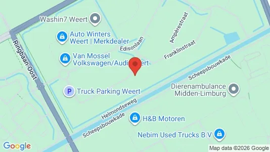Propiedades comerciales En alquiler i Weert - Foto de Google Street View