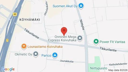 Lager zur Miete i Vantaa – Foto von Google Street View