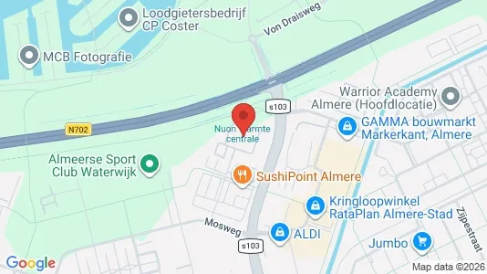 Propiedades comerciales En alquiler i Almere - kort over placeringen