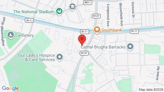Kontorlokaler til leje i Dublin 6 - Foto fra Google Street View