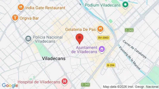 Liikekiinteistöt Myynnissä i Gavà - Kuva Google Street Viewstä