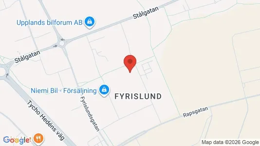Büros zur Miete i Uppsala – Foto von Google Street View