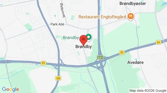 Lokaler til leie i Brøndby – Bilde fra Google Street View