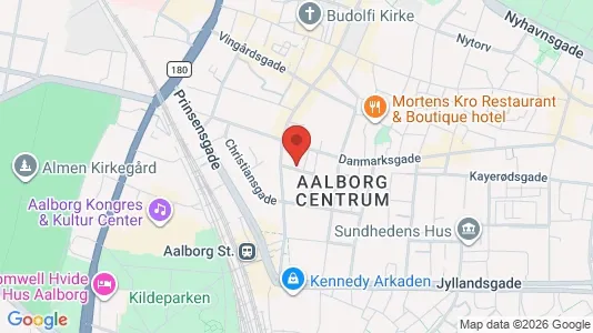 Klinikker til leie i Aalborg – Bilde fra Google Street View