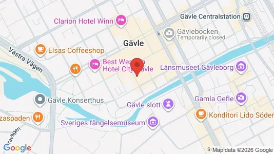 Kontorlokaler til leje i Gävle - Foto fra Google Street View