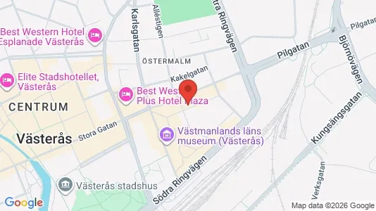 Kontorlokaler til leje i Västerås - Foto fra Google Street View