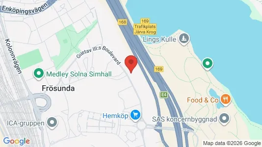 Kontorlokaler til leje i Solna - Foto fra Google Street View