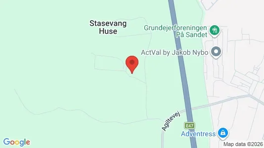 Lager zur Miete i Hørsholm - kort over placeringen