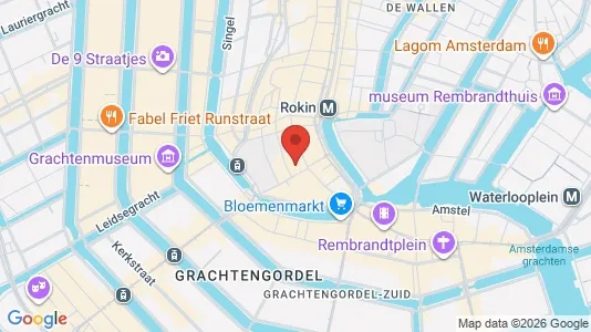 Gewerbeflächen zur Miete i Amsterdam Centrum - kort over placeringen