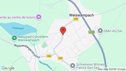 Propiedades comerciales En venta i Weiswampach - kort over placeringen