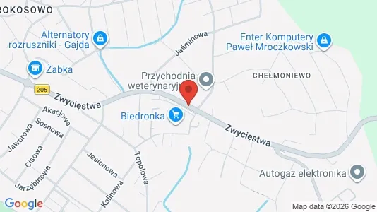 Kontorer til leie i Koszalin – Bilde fra Google Street View