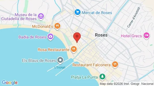 Gewerbeflächen zum Kauf i Roses – Foto von Google Street View