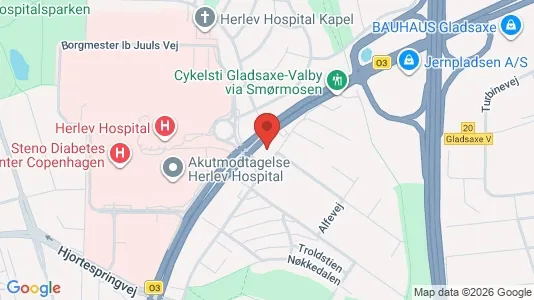 Praxen zur Miete i Herlev – Foto von Google Street View