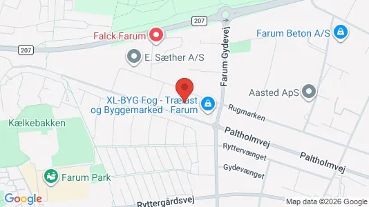 Espacios de oficina En alquiler i Farum - kort over placeringen