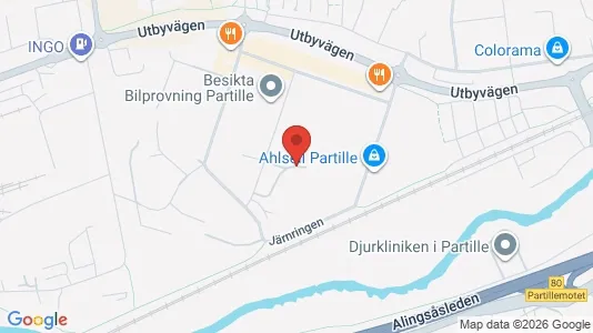 Kontorlokaler til leje i Partille - Foto fra Google Street View