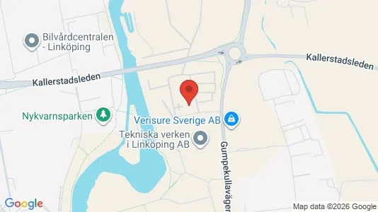 Kontorlokaler til leje i Linköping - Foto fra Google Street View