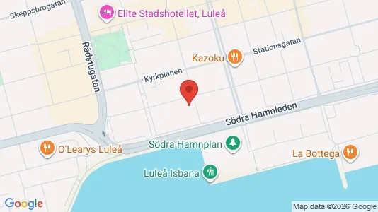 Büros zur Miete i Luleå – Foto von Google Street View