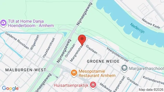 Kontorlokaler til leje i Arnhem - Foto fra Google Street View