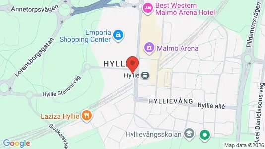Kontorlokaler til leje i Hyllie - Foto fra Google Street View