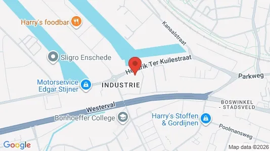 Gewerbeflächen zur Miete i Enschede – Foto von Google Street View