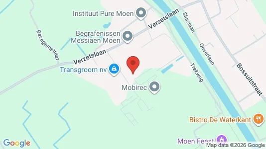 Lager zur Miete i Zwevegem – Foto von Google Street View