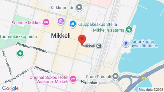 Kontorlokaler til leje i Mikkeli - Foto fra Google Street View