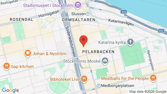 Kontorer til leie i Södermalm – Bilde fra Google Street View