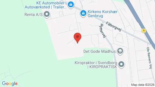 Almacenes En venta i Svendborg - Foto de Google Street View