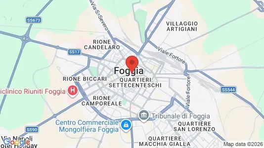 Bedrijfsruimtes te huur i Foggia - Foto uit Google Street View