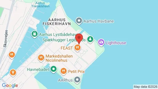 Büros zur Miete i Aarhus C – Foto von Google Street View