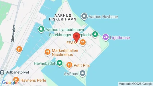 Kontorslokaler för uthyrning i Århus C – Foto från Google Street View