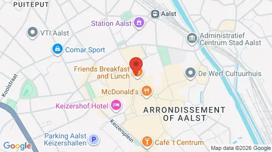 Lokaler til leje i Aalst - Foto fra Google Street View