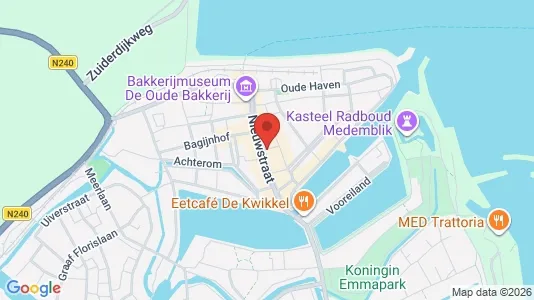 Commercial properties for rent i Medemblik - kort over placeringen