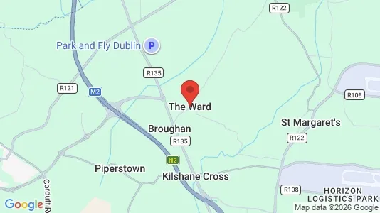 Industrial properties for rent i The Ward - kort over placeringen
