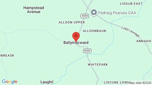 Gewerbeflächen zur Miete i Ballymacward – Foto von Google Street View