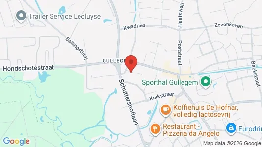 Lager zur Miete i Wevelgem – Foto von Google Street View