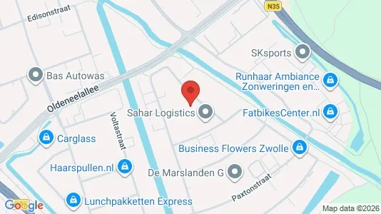 Gewerbeflächen zur Miete i Zwolle – Foto von Google Street View