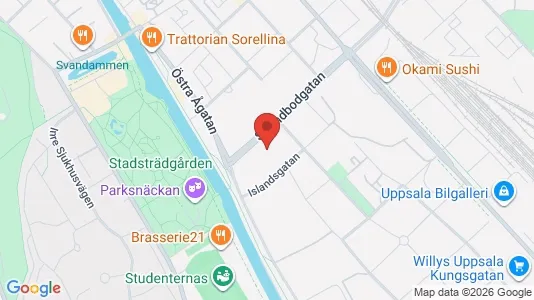 Kontorlokaler til leje i Uppsala - Foto fra Google Street View